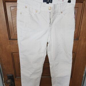 Talbots, white jeans